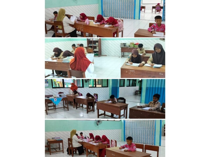 Pelaksanaan Sumatif Akhir Semester (SAS) 2 Tahun Pelajaran 2025/2026 di SD Negeri 5 Jatibanteng